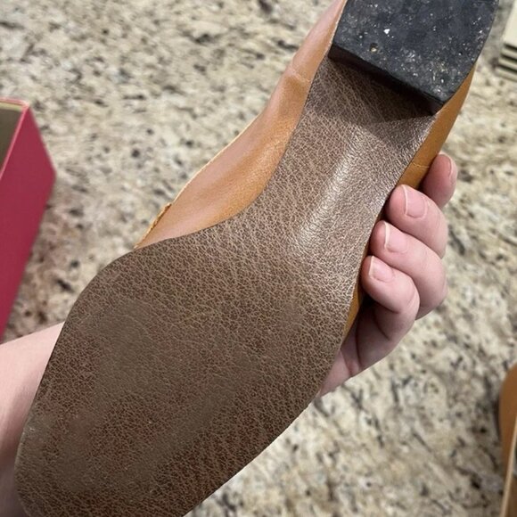 Magdesians California Women’s Loafers Brown Leather Suede Tassel Vintage Shoes 6 - Picture 5 of 14